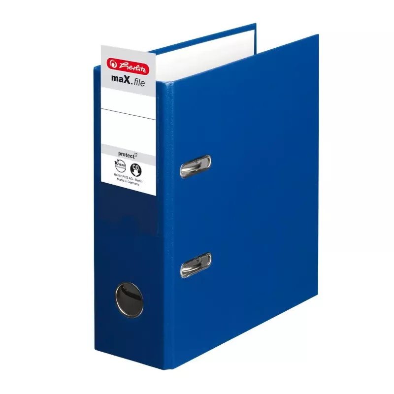 Segtuvas HERLITZ 10842326 A5, juodas, nugarėlė 7,5 cm