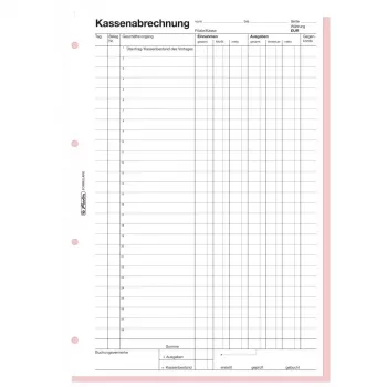 Apskaitos formų knyga Herlitz 882415 A4 100 lapų