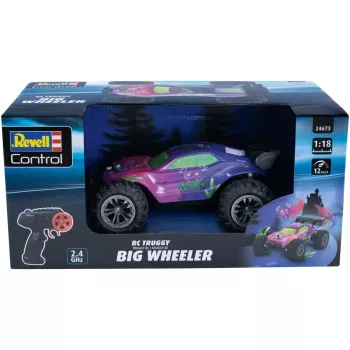 Nuotolinio valdymo automobilis REVELL Big Wheeler 24673 1:10 mastelio visureigis