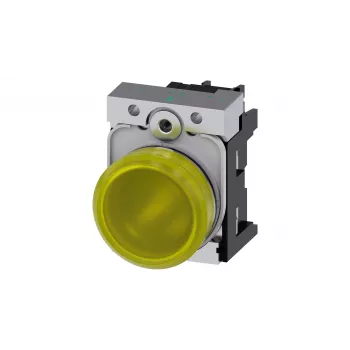 Siemens 3SU1152-6AA30-1AA0 signalinis indikatorius geltona 24 V