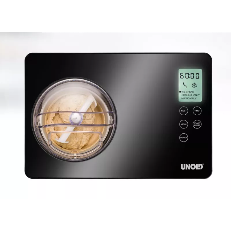 Unold 48845 ledų gaminimo aparatas su kompresoriumi 2 L 180 W Juoda, Nerūdijantis plienas