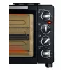 Unold Small Kitchen All in One – laisvai pastatoma viryklė, juoda, su 2 kaitvietėmis ir 30 l orkaite