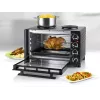 Unold Small Kitchen All in One – laisvai pastatoma viryklė, juoda, su 2 kaitvietėmis ir 30 l orkaite