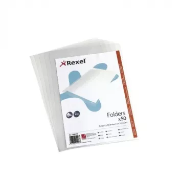 Rexel Crystal L aplankas A4 skaidrus (50 vnt.), 210 x 297 mm, polipropilenas