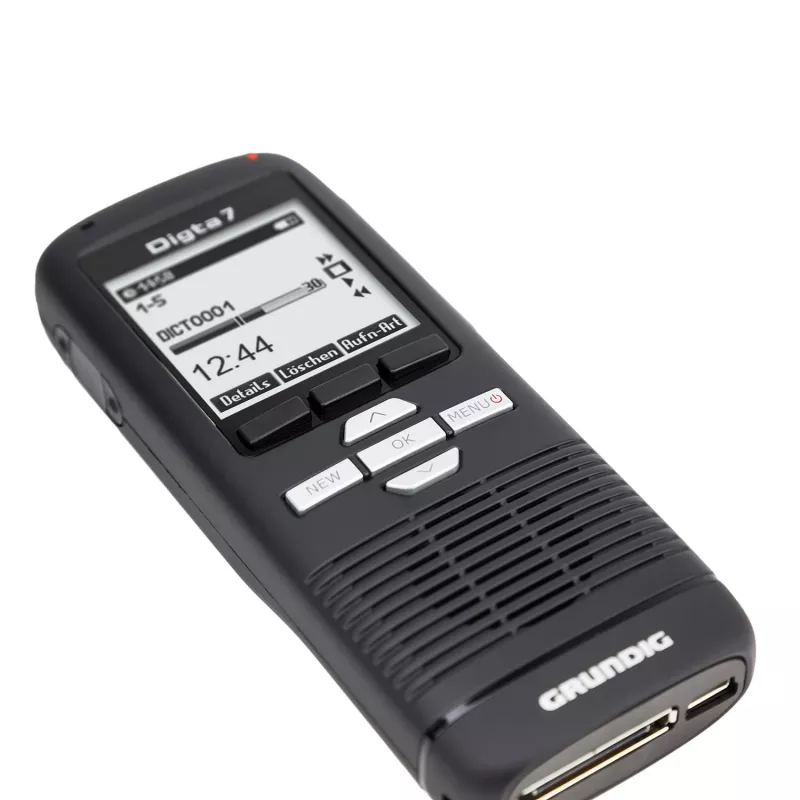 Grundig Digta 7 Stand-Alone komplektas su vidine atmintimi ir atminties kortele, juodas
