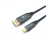 Equip USB-C į DisplayPort Premium laidas, vyriškas/vyriškas, 2,0 m, 8K/60Hz