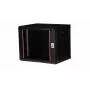 Equip Pro Mount sieninis 19 inch spintos kabinetas, 9U, 600x450 mm, RAL9005 juodas