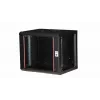 Equip Pro Mount sieninis 19 inch spintos kabinetas, 9U, 600x450 mm, RAL9005 juodas