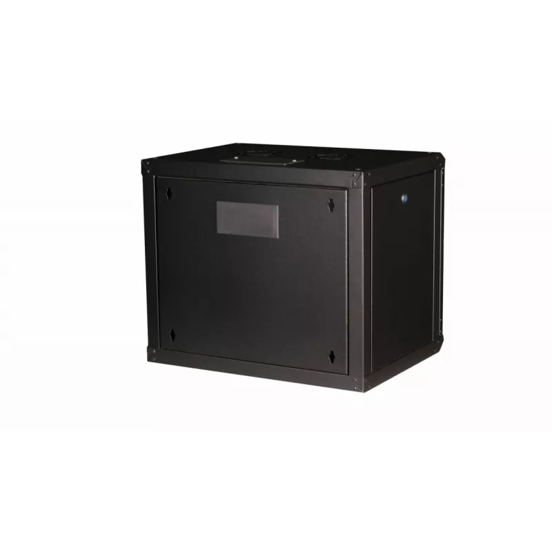 Equip Pro Mount sieninis 19 inch spintos kabinetas, 9U, 600x450 mm, RAL9005 juodas