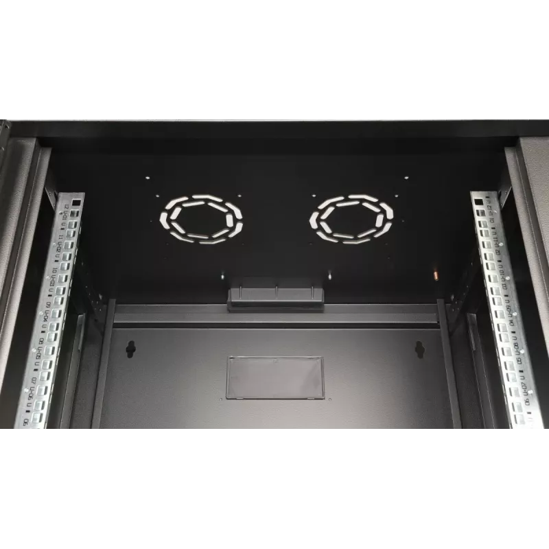 Equip Pro Mount sieninis 19 inch kabinetas, 12U, 600x450 mm, RAL9005 juodas