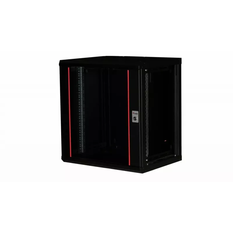 Equip Pro Mount sieninis 19 inch kabinetas, 12U, 600x450 mm, RAL9005 juodas