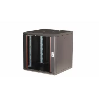 Sieninis stovas Equip Pro Mount 19 inch spintelė 12U 600x600 mm juoda