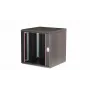 Sieninis stovas Equip Pro Mount 19 inch spintelė 12U 600x600 mm juoda