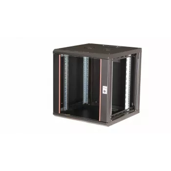 Sieninis stovas Equip Pro Mount 19 inch spintelė 12U 600x600 mm juoda