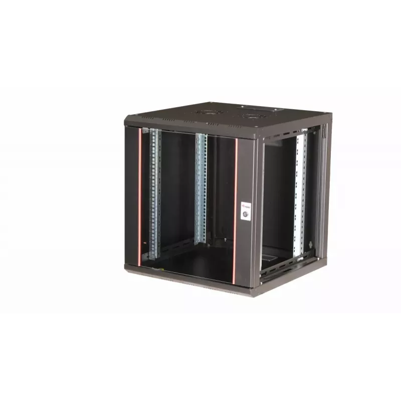 Sieninis stovas Equip Pro Mount 19 inch spintelė 12U 600x600 mm juoda
