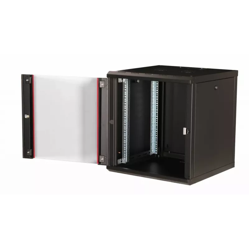 Sieninis stovas Equip Pro Mount 19 inch spintelė 12U 600x600 mm juoda