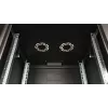 Sieninis stovas Equip Pro Mount 19 inch spintelė 12U 600x600 mm juoda