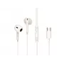 Laidinės ausinės CONCEPTRONIC BRENDAN02W USB-C, į ausį, 20–20000 Hz, 1,2 m laidas, baltos