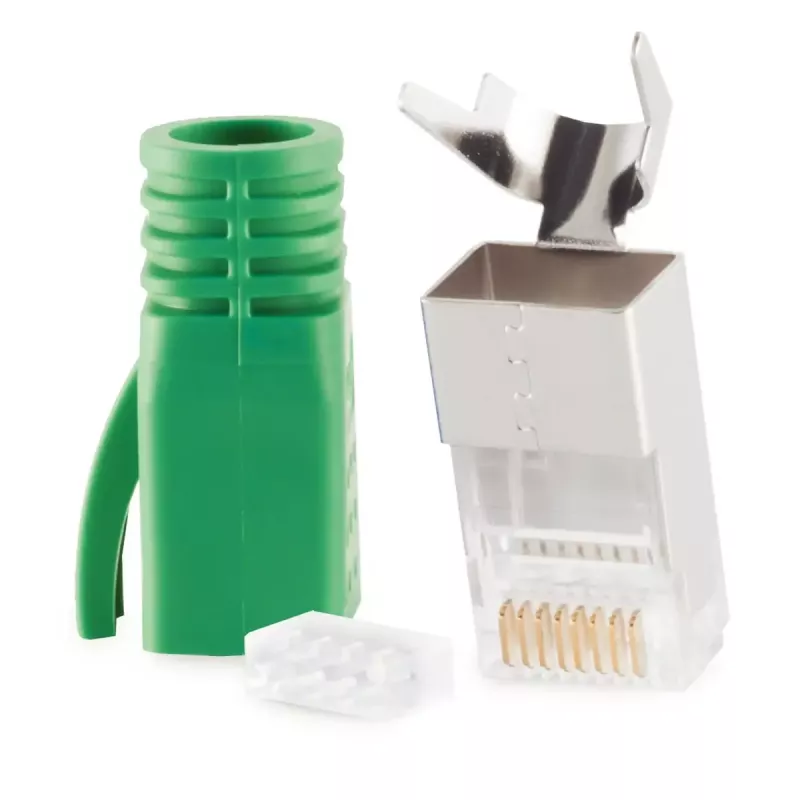 RJ-45 kištukas ShiverPeaks 72067-G žalias