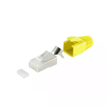RJ-45 kištukas ShiverPeaks 72067-Y geltonas