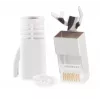 RJ-45 kištukinis jungtis ShiverPeaks 72067-W balta