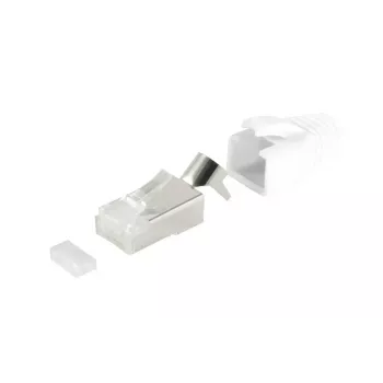 RJ-45 kištukinis jungtis ShiverPeaks 72067-W balta