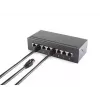 Tinklo kabelis ShiverPeaks S/CONN 08-41015 Juoda 0,5 m Cat8.1 F/FTP