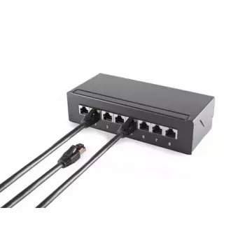 Tinklo kabelis ShiverPeaks S/CONN 08-41015 Juoda 0,5 m Cat8.1 F/FTP