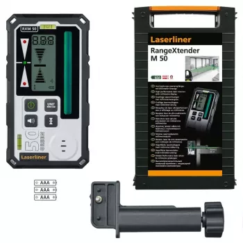 Lazerinis nuotolio matuoklis Laserliner RangeXtender M50 juodas 50 m