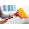 VILEDA lauko šluota 128763, kieti šeriai, technopolimeras, raudona