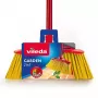VILEDA lauko šluota 128763, kieti šeriai, technopolimeras, raudona