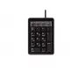 CHERRY G84-4700 klaviatūros blokas, laidinis, USB, juodas (JK/JAV), 21 klavišas, nešiojamam / stacionariam kompiuteriui, 1,75 m