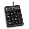 CHERRY G84-4700 klaviatūros blokas, laidinis, USB, juodas (JK/JAV), 21 klavišas, nešiojamam / stacionariam kompiuteriui, 1,75 m