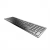 Belaidė klaviatūra Cherry KW 9100 SLIM RF + Bluetooth QWERTY JK-9100GB-2, juoda, 108 klavišų, 1,2 m laidas