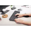Belaidė klaviatūra Cherry KW 9100 SLIM RF + Bluetooth QWERTY JK-9100GB-2, juoda, 108 klavišų, 1,2 m laidas