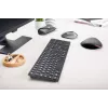 Belaidė klaviatūra Cherry KW 9100 SLIM RF + Bluetooth QWERTY JK-9100GB-2, juoda, 108 klavišų, 1,2 m laidas
