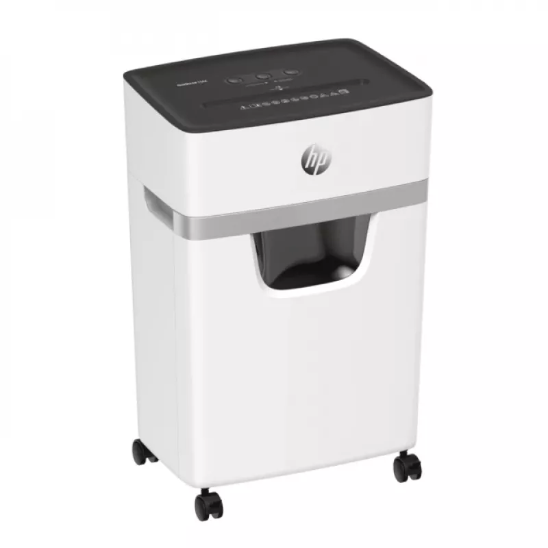 HP OneShred 15CC popieriaus smulkintuvas, dalelių pjovimas, 65 dB, 22 cm, baltas