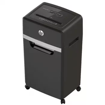 HP Pro Shredder 16MC popieriaus smulkintuvas, mikro pjūvis, 55 dB, 22 cm, juodas