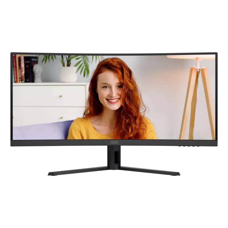 Monitorius AOC B3 CU34B3E 86,4 cm (34 colių) 3440 x 1440 pikselių Wide Quad HD LED juodas