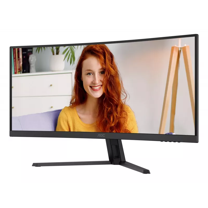 Monitorius AOC B3 CU34B3E 86,4 cm (34 colių) 3440 x 1440 pikselių Wide Quad HD LED juodas