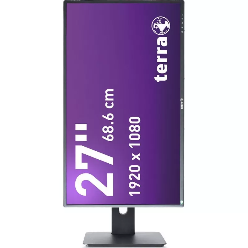 TERRA LCD/LED 2756W PV V4 juodas GREENLINE PLUS monitorius 68,6 cm (27 colių) 1920 x 1080 pikselių Full HD juodas