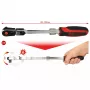 Reples raktas KS Tools 914.1420, chromo-vanadžio plienas, 72 reples galvutės, sertifikuotas DIN/ISO
