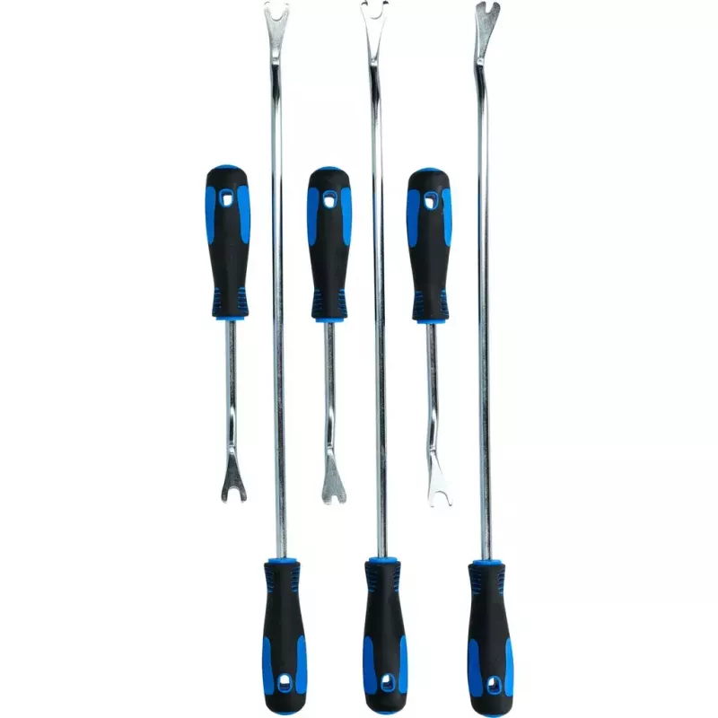 Brilliant Tools BT511045 – 6 dalių komplektas automobilio vidaus apdailos spaustukų išėmimui