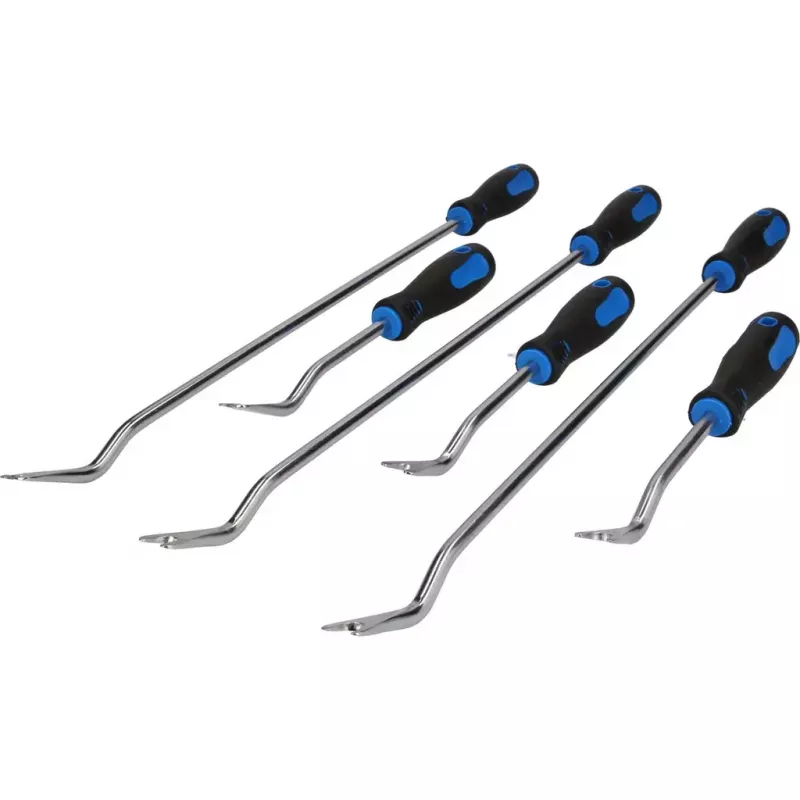 Brilliant Tools BT511045 – 6 dalių komplektas automobilio vidaus apdailos spaustukų išėmimui