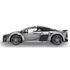 Jamara CaDA Audi R8 Coupé 1:14, pilkas, 2,4 GHz valdomas kaladėlių modelis