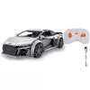 Jamara CaDA Audi R8 Coupé 1:14, pilkas, 2,4 GHz valdomas kaladėlių modelis