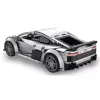Jamara CaDA Audi R8 Coupé 1:14, pilkas, 2,4 GHz valdomas kaladėlių modelis