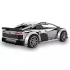 Jamara CaDA Audi R8 Coupé 1:14, pilkas, 2,4 GHz valdomas kaladėlių modelis