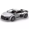 Jamara CaDA Audi R8 Coupé 1:14, pilkas, 2,4 GHz valdomas kaladėlių modelis