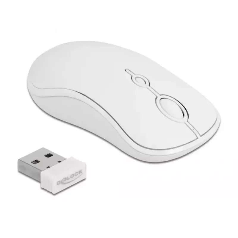 Belaidis RF klaviatūros ir pelės rinkinys DeLOCK 12703 (QWERTY vokiečių išdėstymas)
